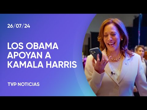 El matrimonio Obama respalda la candidatura de Kamala Harris El matrimonio Obama respalda la candidatura de Kamala Harris