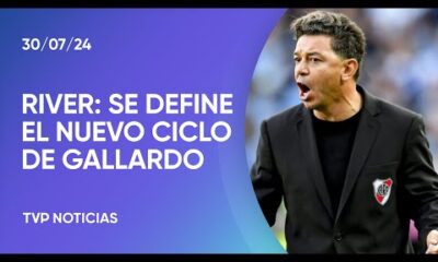 El nuevo DT interino de River, Marcelo Escudero, dirigió la práctica y estará ante Unión