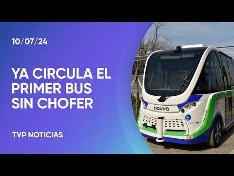 El primer colectivo autónomo de América Latina ya funciona en Buenos Aires El primer colectivo autónomo de América Latina ya funciona en Buenos Aires
