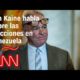 El senador Tim Kaine habla sobre las elecciones en Venezuela y el curso de las campañas en EE.UU.