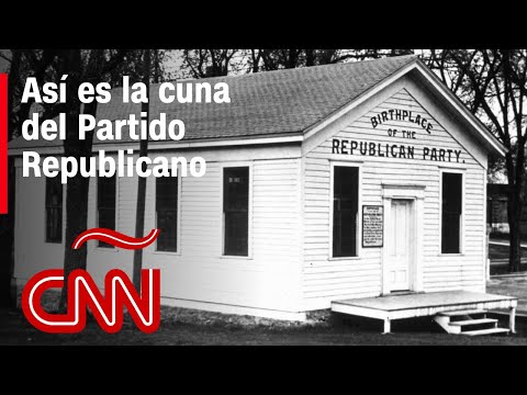 En esta casa de Wisconsin nació el Partido Republicano En esta casa de Wisconsin nació el Partido Republicano