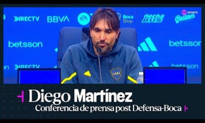 EN VIVO: Diego MartÃ­nez habla en conferencia de prensa tras Defensa y Justicia vs. Boca