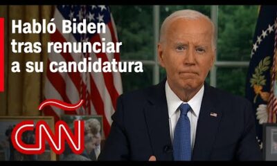 EN VIVO 🔴 | El primer discurso de Biden tras retirarse de las elecciones y apoyar a Kamala Harris