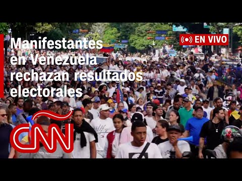 EN VIVO 🔴 | Protestas en Venezuela por el resultado electoral que dio la victoria a Maduro EN VIVO 🔴 | Protestas en Venezuela por el resultado electoral que dio la victoria a Maduro