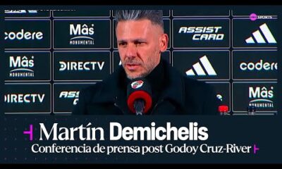 EN VIVO: MartÃ­n Demichelis habla en conferencia de prensa tras Godoy Cruz vs. River