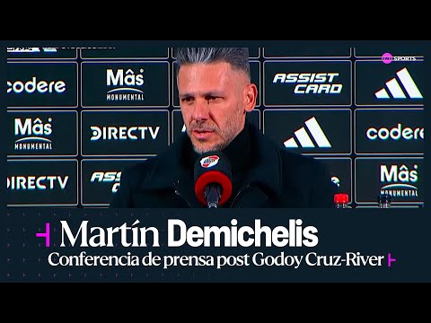 EN VIVO: MartÃn Demichelis habla en conferencia de prensa tras Godoy Cruz vs. River EN VIVO: MartÃn Demichelis habla en conferencia de prensa tras Godoy Cruz vs. River