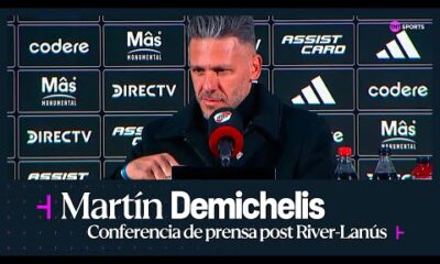EN VIVO: MartÃ­n Demichelis habla en conferencia de prensa tras River vs. LanÃºs