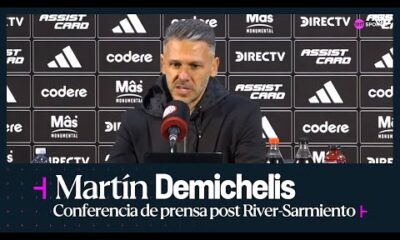 EN VIVO: MartÃ­n Demichelis habla en conferencia de prensa tras River vs. Sarmiento