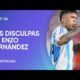 Enzo Fernández pidió disculpas por los cánticos contra la selección francesa