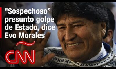 Evo Morales dice que hay aspectos “sospechosos” en el intento de golpe de Estado