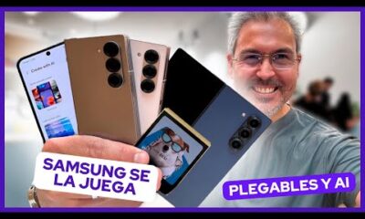 Galaxy Z Fold 6 y Galaxy Z Flip 6 Lo nuevos plegables de Samsung Primeras impresiones