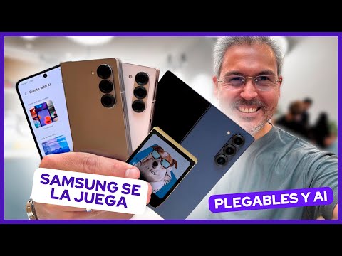 Galaxy Z Fold 6 y Galaxy Z Flip 6 Lo nuevos plegables de Samsung Primeras impresiones Galaxy Z Fold 6 y Galaxy Z Flip 6 Lo nuevos plegables de Samsung Primeras impresiones