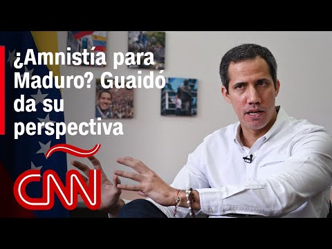 Guaidó se pronuncia sobre posible amnistía para Maduro Guaidó se pronuncia sobre posible amnistía para Maduro