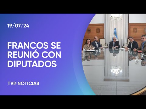 Guillermo Francos se reunió con diputados dialoguistas para trazar la agenda parlamentaria