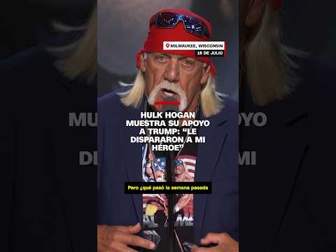 Hulk Hogan se rompe la camisa y clama que #Trump es su héroe Hulk Hogan se rompe la camisa y clama que #Trump es su héroe