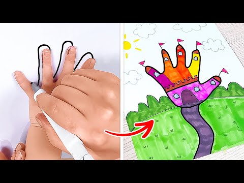 ¡Increíbles trucos de pintura y dibujo que todo principiante debe conocer! 🎨🖌️