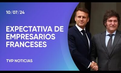 Javier Milei en Francia: cumbre con Macron y “expectativa” tras reunión con empresarios