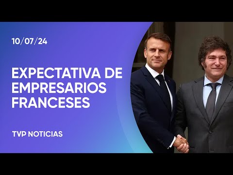Javier Milei en Francia: cumbre con Macron y “expectativa” tras reunión con empresarios Javier Milei en Francia: cumbre con Macron y “expectativa” tras reunión con empresarios