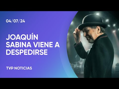 Joaquín Sabina anunció una gira despedida que incluye la Argentina Joaquín Sabina anunció una gira despedida que incluye la Argentina