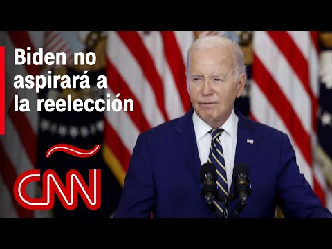 Joe Biden anuncia que retira su candidatura presidencial de las elecciones en Estados Unidos Joe Biden anuncia que retira su candidatura presidencial de las elecciones en Estados Unidos