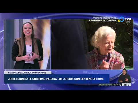 Jubilados: el Gobierno pagará los juicios con sentencia firme Jubilados: el Gobierno pagará los juicios con sentencia firme