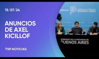 Kicillof anunció un proyecto para fomentar inversiones estratégicas