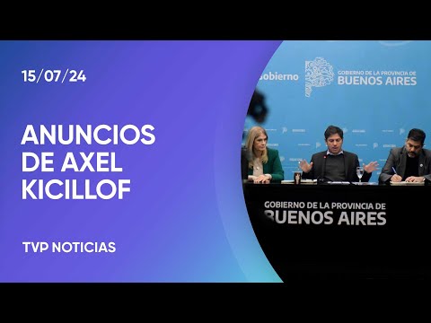 Kicillof anunció un proyecto para fomentar inversiones estratégicas Kicillof anunció un proyecto para fomentar inversiones estratégicas