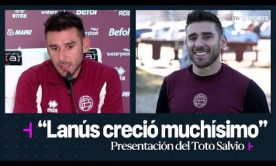 La alegrÃ­a del Toto Salvio por volver a #LanÃºs tras 14 aÃ±os