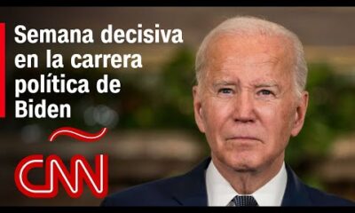 La carrera política del presidente Biden enfrenta días críticos tras el debate