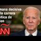 La carrera política del presidente Biden enfrenta días críticos tras el debate