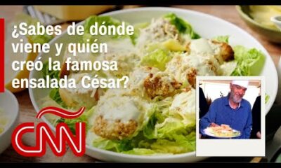 La ensalada César cumple 100 años y este hombre tiene la receta original