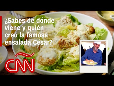 La ensalada César cumple 100 años y este hombre tiene la receta original