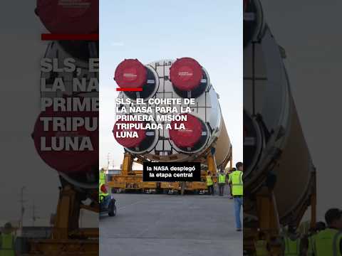 La #NASA desplegó la etapa principal del cohete SLS para el vuelo de prueba Artemis II La #NASA desplegó la etapa principal del cohete SLS para el vuelo de prueba Artemis II