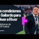 Las condiciones de Gallardo para volver a ser DT de River