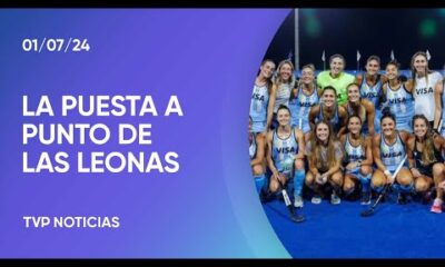 Las Leonas se preparan para los JJOO