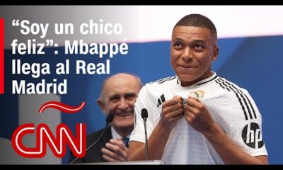 Las palabras de Kylian Mbappé en su presentación con el Real Madrid