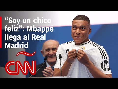 Las palabras de Kylian Mbappé en su presentación con el Real Madrid