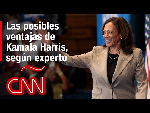 Las posibles ventajas de Kamala Harris de ser la candidata demócrata, según experto