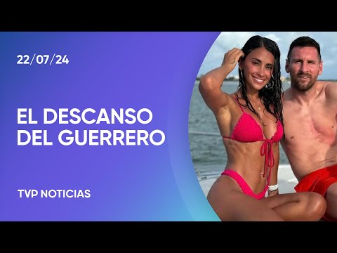 Las vacaciones de Messi y la no vuelta de Di María Las vacaciones de Messi y la no vuelta de Di María