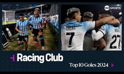 Los 10 mejores goles de #Racing en la #LPF en el primer semestre de 2024