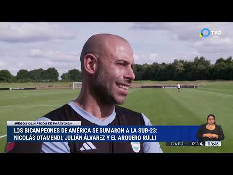 Los bicampeones de América se sumaron a la selección olímpica de Mascherano Los bicampeones de América se sumaron a la selección olímpica de Mascherano