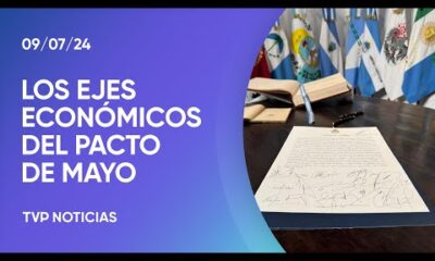 Los cambios económicos que plantea el Pacto de Mayo