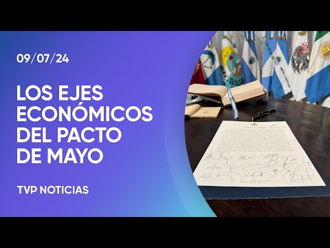 Los cambios económicos que plantea el Pacto de Mayo