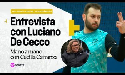 Luciano De Cecco detalla como llega el vÃ³ley masculino a los Juegos OlÃ­mpicos de ParÃ­s 2024