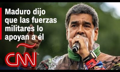 Maduro dijo que las fuerzas militares lo apoyan a él porque “son chavistas”