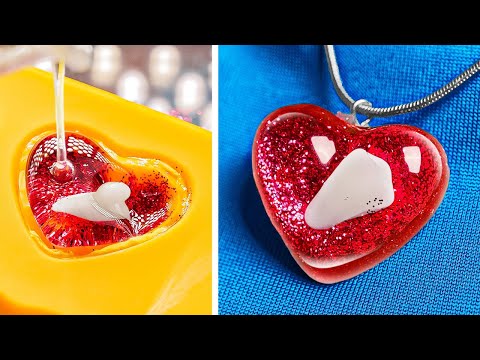 Manualidades llamativas con resina epoxi y arcilla polimérica 💖🌟 Manualidades llamativas con resina epoxi y arcilla polimérica 💖🌟