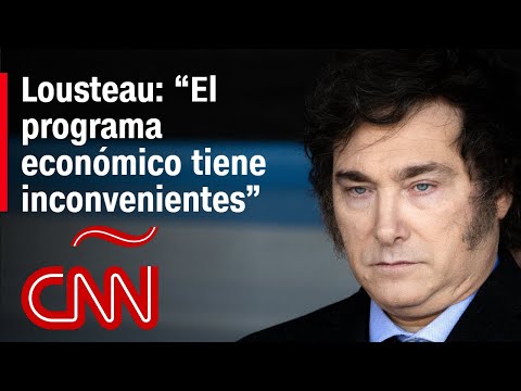 Martín Lousteau: “Está claro que el programa económico de Milei tiene inconvenientes”