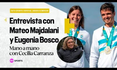 Mateo Majdalani y Eugenia Bosco, la dupla de Nacra 17 que buscarÃ¡ una medalla en ParÃ­s 2024