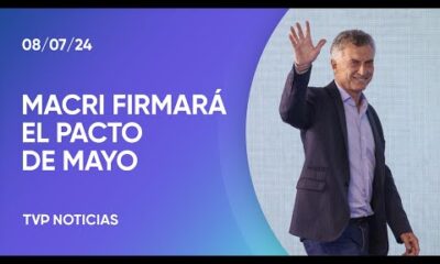 Mauricio Macri suscribirá el Pacto de Mayo