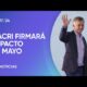 Mauricio Macri suscribirá el Pacto de Mayo